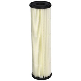 Pentair Pentek S1 Sediment Water Filter, 10-Inch, Under Sink Pleated Cellulose Filter Cartridge, 10" x 2.5", 20 Micron