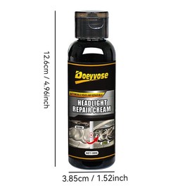 Doeyvose Car Headlight Refurbish Agent, Headlight Refurbish Agent, Professional Car Headlight Cleaning Tool, Car Interior Care Product