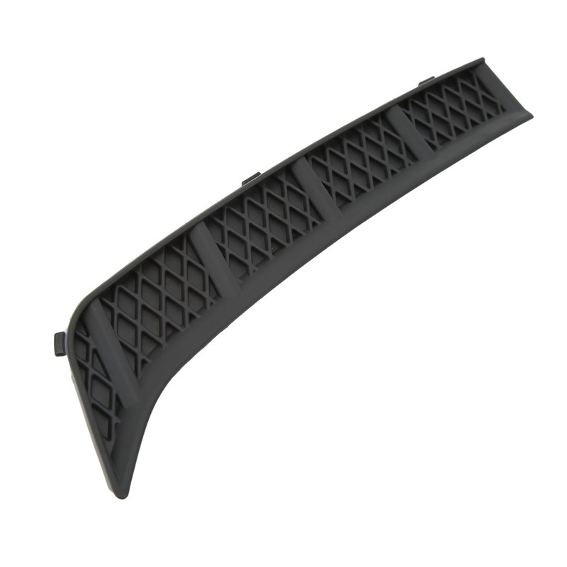 Front Bumper Molding Side Cover Trim Black ABS Replacement for