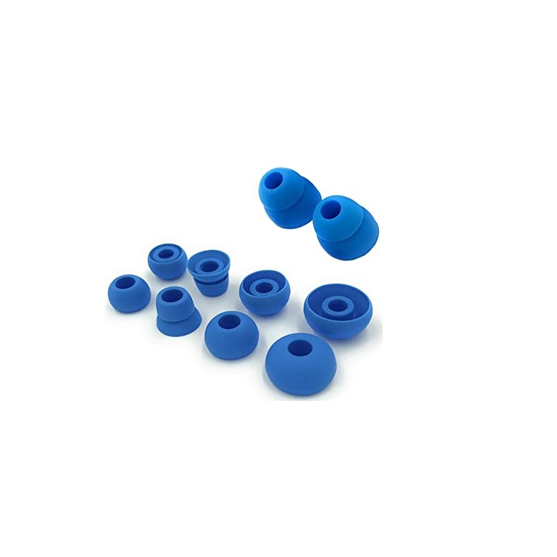 Blue Replacement Earbud Tips for Beats Powerbeats3 Wireless in Ear