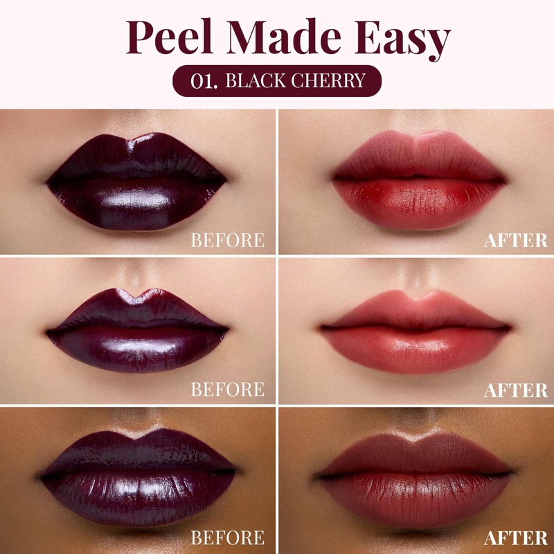 Peripera Ink Peel Off Lip Stain - Long Lasting, Transfer-Proof,