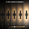 OUVR Outdoor LED Wall Light, Modern Exterior Sconce, Waterproof Porch
