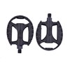 FREESTYLE BMX BIKE BEARTRAP STYLE PEDALS 1/2" CRO-MO AXLE PAIR