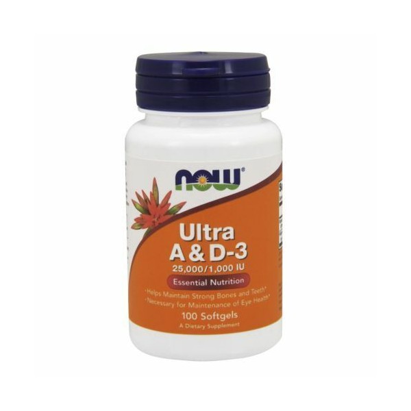 Ultra A & D3 100 Softgels by Now Foods