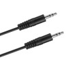 3.5mm Copper Male to Male Shielded Audio Cable for Speakers