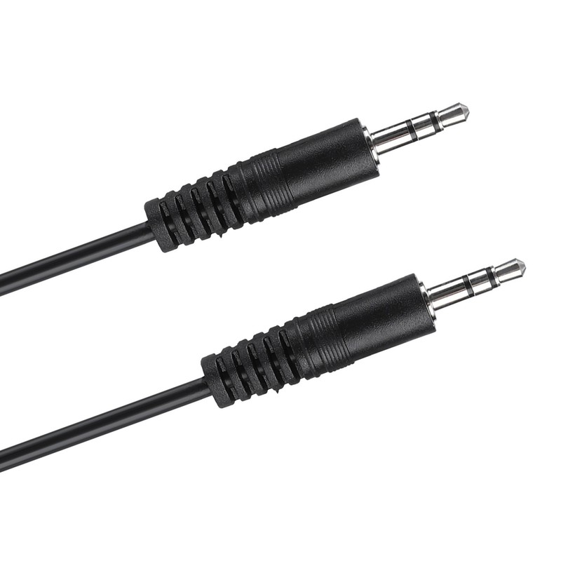 3.5mm Copper Male to Male Shielded Audio Cable for Speakers