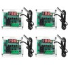 Diitao 4PCS W1209 Temperature Controller Module,LED Display Digital Thermostat Module