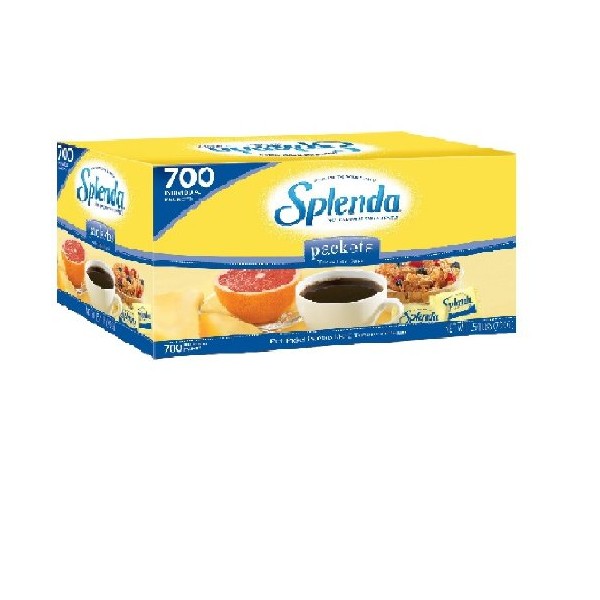 Splenda No Calorie Sweetener Individual Packets 700 Count (3 Pack)