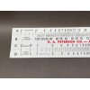 Vintage Concrete Slide Ruler 150 Yard Volume Calculator GA Peterson