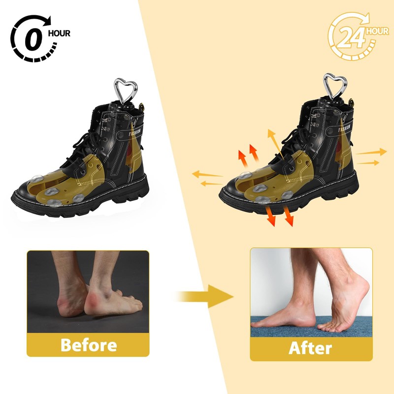 UHIAGREE Shoe Stretcher Women Men, Boot Stretcher, Adjustable Unisex Boot