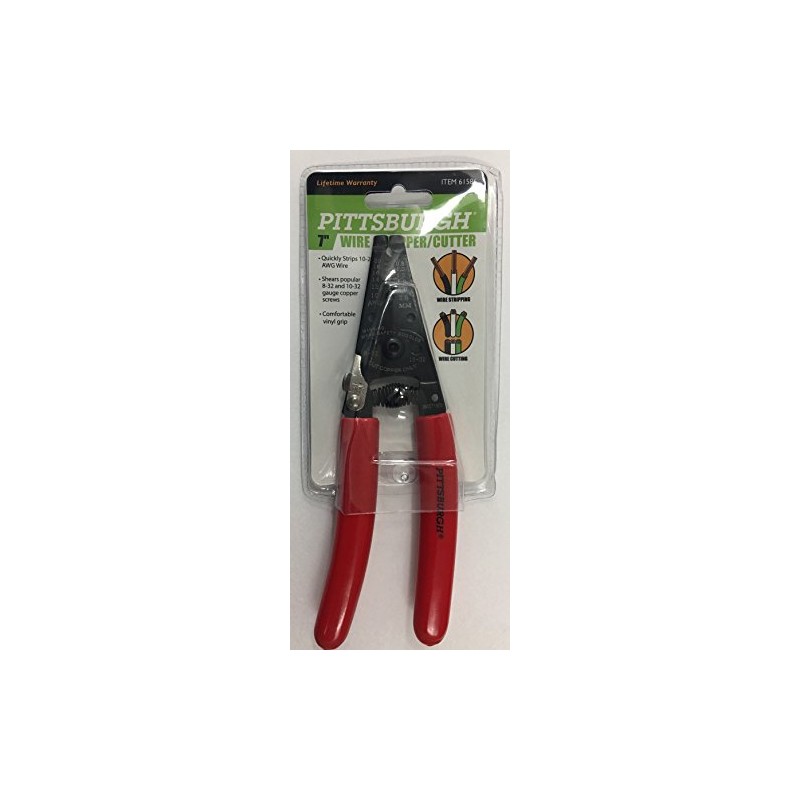 Pittsburgh 7" Wire Stripper with Cutter