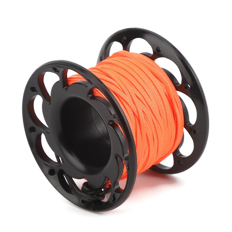 15m Plastic Wire Reel Dual Heads Hook Diving Marker Buoy