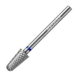 HYTOOS Professional Tapered Carbide Nail Drill Bits - Round Top Cut for Cuticle & Soft Gel Removal, Electric File Bit Drill Accessories Manicure Tools for Nail Technicians, M