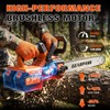 GEARPASS 42V 16-Inch Cordless Chainsaw with 2x 4.5Ah Battery &
