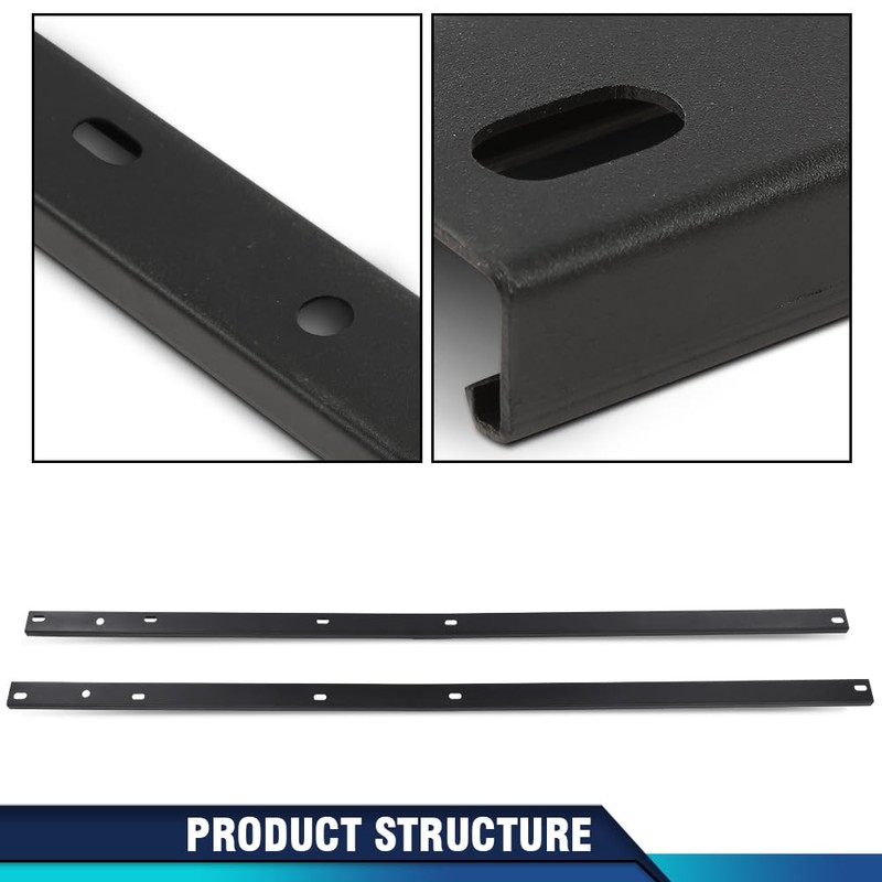 PIT66 Roof Rack Side Rail Compatible with Chevy Traverse 2009-2017