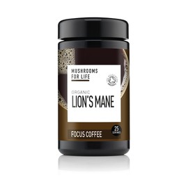 Mushrooms For Life Organic Lions Mane Focus Coffee