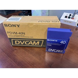 Sony ** NEW ** Sony DVCAM 40 PDVM-40N miniDV Digital Video Cassette 40 Minute Length