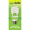 Agrobrite FLC26D 26-Watt Spiral Compact Fluorescent Grow Light Bulb (130W