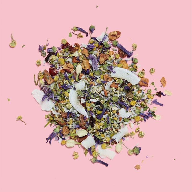 Teapsy "Moondust" Tea | Chamomile, Coconut Tea | Bedtime Tea