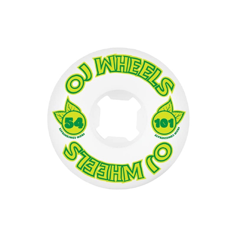 OJ Wheels From Concentrate Hardline Skateboard Wheels 101a Green 54mm