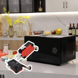 BQLZR Micro Limit Switch V-156-1C25 Long Roll Hinge Lever Arm Momentary SPDT Snap Action LOT Pack of 5