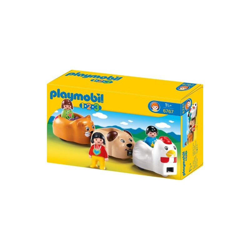Playmobil 6767 1.2.3 Animal Train