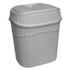 Bath Bliss 2 Pack Sailor Knot Swing Top Waste Bin