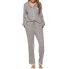 Vlazom Pyjamas Set for Women, Soft Two Pieces Pjs Sets