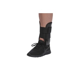 United Ortho US8812F Foam Stirrup Ankle Brace, Medium, Black
