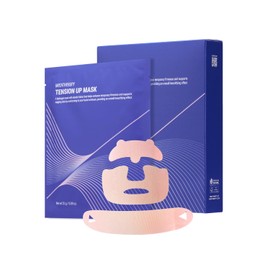 MEDITHERAPY Mascarilla Tension Up 5Ea - Mascarilla Facial De Colágeno Coreano V Line Lifting - Hidratante Reafirmante Y Tensora Para Un Contorno
