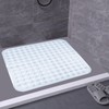 Anti-Slip and Mildew-Proof Square Shower mats 21 x 21 inches,Bath