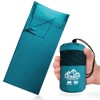 Ultralight Satin Sleeping Bag Liner for Travel and Camping