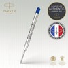 PARKER 1950371 Quink Flow Ballpoint Pen Refill, Blue, Single Pack,