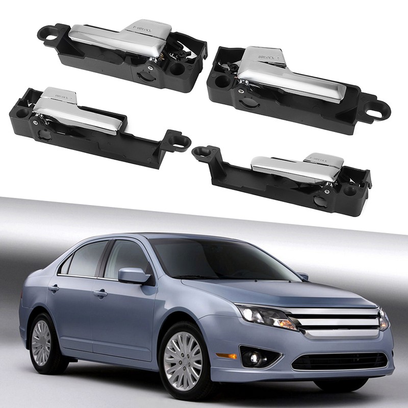 4Pcs Car Chrome Interior Inside Inner Door Handle Fit for