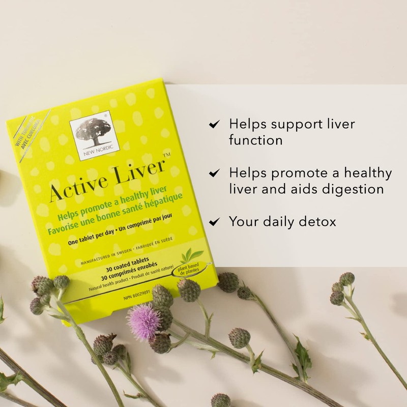 New Nordic Active Liver | Daily Liver Support Supplement |