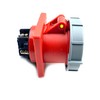 IEC 60309 Waterproof Industrial Connector Socket, 5Pin 63A 380V-415V 3P+E+N