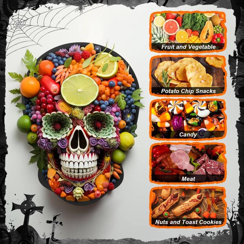 4 Pcs Halloween Party Decorations - 2 Pcs Halloween Coffin