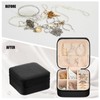 Taiyin 6 Pcs Travel Jewelry Case Organizer Bridesmaid Gift Boxes