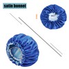 Satin Bonnet Silk Bonnet for Curly Hair Bonnet Braid Bonnet