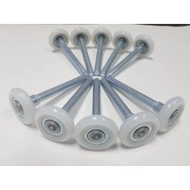 Unbranded 14 Garage Door 2" Nylon Roller / HEAVY DUTY 13 Ball SEALED Bearing 4" Stem