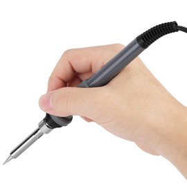 Lötkolben Set 60W 220V Lötkolben Kit Soldering Iron Set Lötset Mit Einstellbare Temperatur 200-450°C und 5 PCS Unterschiedliche Lötspitzen für Brandmalerei im Holz