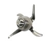 FLAVOR PLUS Stainless Steel Blades with Rubber Gasket Compatible with