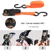 TRIWONDER Ratchet Tie Down Straps Heavy Duty Lashing Straps Cargo