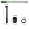 YOKIVE Skateboard Tool Kits, Deck Mounting Screws Axle Nuts Spacers