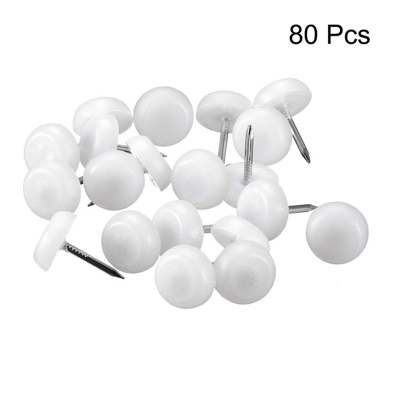 sourcing map Furniture Feet Nail Plastic Glide Nails Chair Table