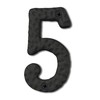 Cobata 4 inch Cast Iron Mailbox Numbers - Screw In