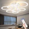 SEABLE Modern LED Ceiling Light Dimmable Ceiling Light Fixtures with