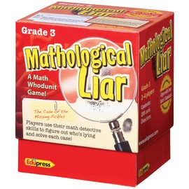 Edupress (EP-3396 Mathological Liar Game, Grade 3
