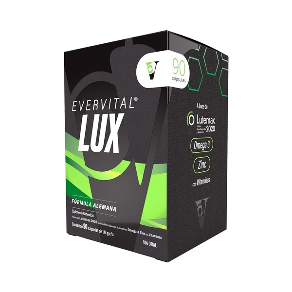 BOMUCA - Evervital Lux 90 Cpsulas Suplemento Alimenticio A base