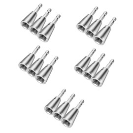 Angoily 15pcs Wire Connector Tool for Power Drill Automatic Wire Twisting and Connecting for Electricians Efficient Lightweight and Wiring Aid